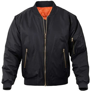 Men's Bomber  Jacket Casual Fall Winter Military Jacket and Coats Outwear